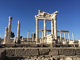 Acropolis of Bergama, Turkey, May 10, 2015Image donated to Wikimedia UK by Mark Lowen, former BBC correspondent in Turkey.{{subst:OP}}