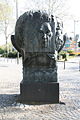 Adenauer plastic in Bonn, Bundeskanzlerplatz