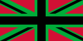 Union Black: bandera disseny de Chris Ofili (afrobritànics)