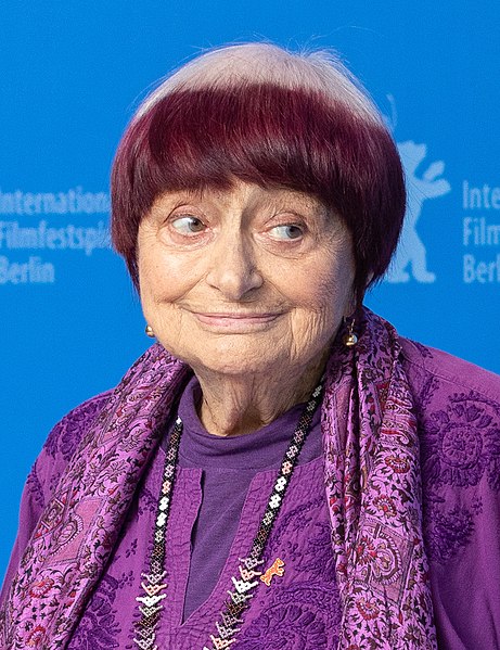 Varda at the Berlin Film Festival in February 2019