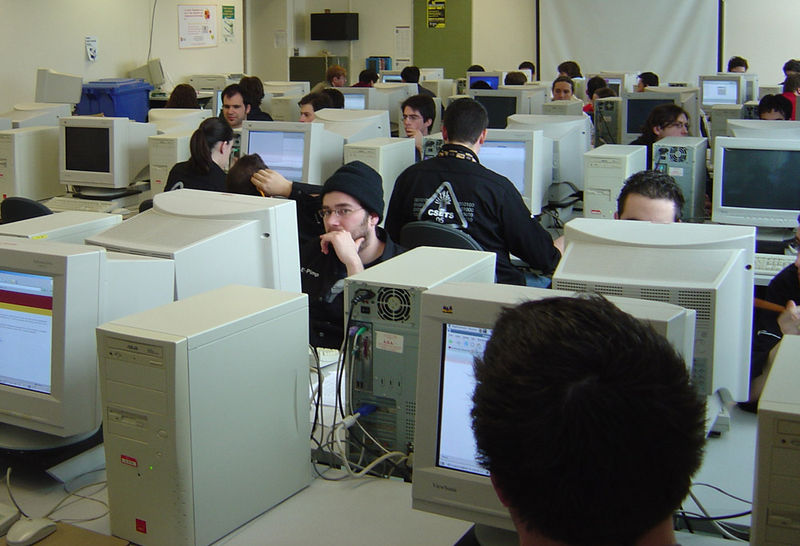 Fil:Ai competition at cs games 2005.jpg