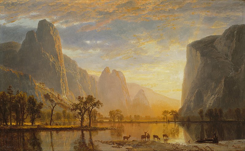 File:Albert Bierstadt - Valley of the Yosemite - Google Art Project.jpg