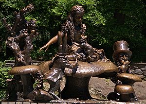 Alice in Wonderland sculpture in Central Park.jpg