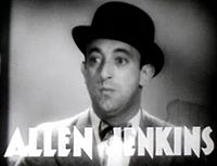 Allen Jenkins elokuvan Havana Widows -trailerissa.