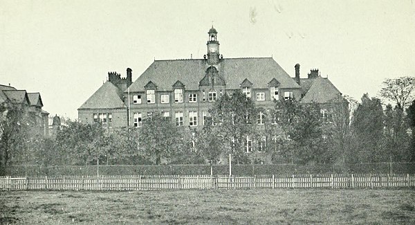 The main building in 1922