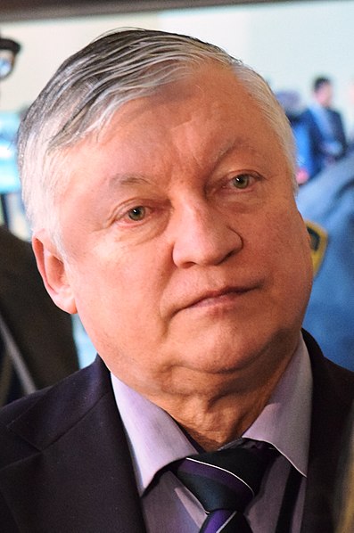 Karpov in 2017