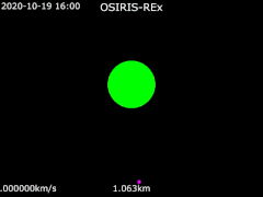 Animation of OSIRIS-REx touchdown on Bennu   OSIRIS-REx ·   101955 Bennu