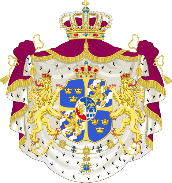 File:Armoiries des Roi de Suède à partir de 1982.svg