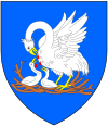 Arms RichardFoxe BishopOfWinchester zemřel 1528.svg