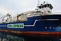 English: Norwegian cargo ship Artic Fjord in Bergen, Norway.