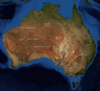 <span class="mw-page-title-main">Deserts of Australia</span> Deserts in Australia