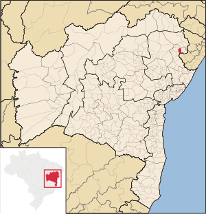 mapa da cidade de fatima Fátima (Bahia) – Wikipédia, a enciclopédia livre