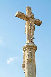 Croix de cimetière de la chapelle.