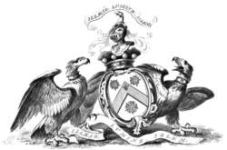 Arms of Alexander Wedderburn as 1st Baron Loughborough Baron Loughborough coa.png