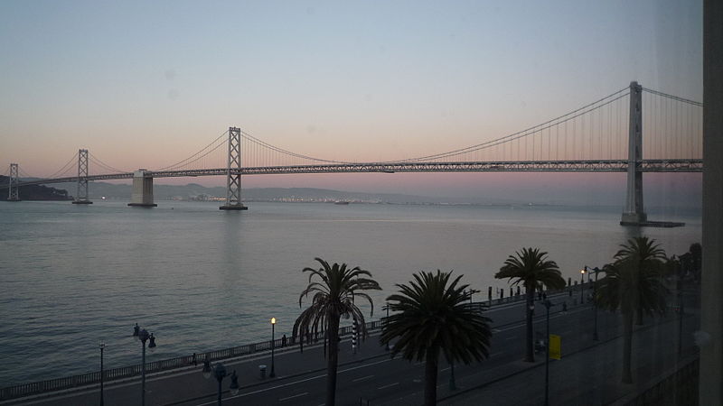 File:Bay Bridge from Griffon, evening 127526.jpg