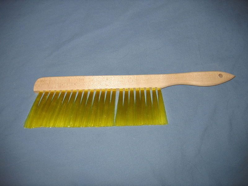 File:Beekeeping bee brush.jpg