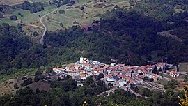 The southern view of Bessède-de-Sault