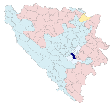 File:BiH municipality location Ilidža.svg