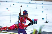 Deutsch: Biathlon bei den Olympischen Winter-Jugendspielen 2020 in Lausanne; Tag 2, 11. Januar 2020; Einzel männlich English: Biathlonl at the 2020 Winter Youth Olympics in Lausanne at 11 January 2020 – Individual men