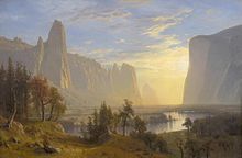 Valea Yosemite, Parcul Yosemite, c. 1868, Muzeul Oakland Oakland, California