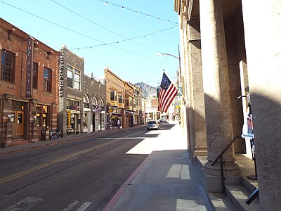 Historic U.S. Route 80 in Bisbee