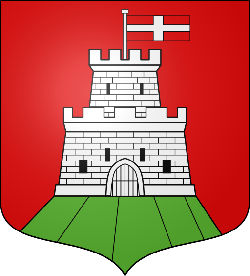 Blason ville fr Châtel-Saint-Germain (Moselle)