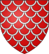 gules papelonné Argent