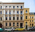 Apartment building in closed development