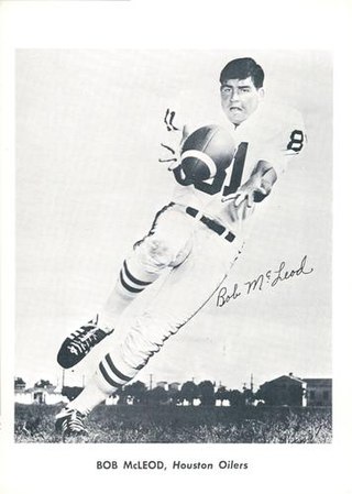 <span class="mw-page-title-main">Bob McLeod (American football)</span> American football player (1938–2019)