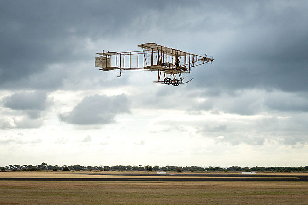 Bristol Boxkite Centenary Flight at RAAF Museum Point Cook, 2014