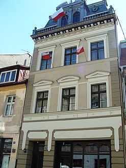House at 12 Długa street, which housed an improvised infirmary during the Greater Poland uprising