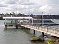 Cabarita wharf and Rivercat ferry