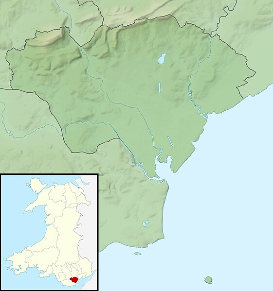 File:Cardiff UK relief location map.jpg