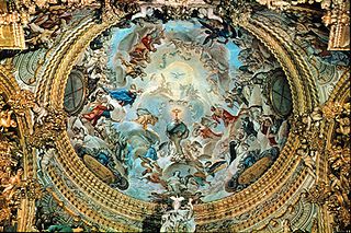 Cúpula del Sagrario de la Cartuja de Granada.