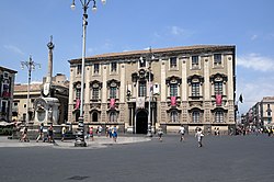 Palazzo degli Elefanti is Catania's City Hall Catania - Piazza Duomo, Palazzo degli Elefanti.jpg