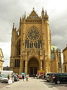 Saint-Étienne cathedral in Metz.