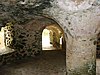 Catherineberg Sugar Mill Ruins, interior view including column details; Saint John, United States Virgin Islands.jpg