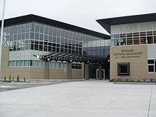 Burnaby Central Secondary School, one of Burnaby's eight public secondary schools