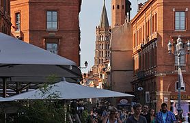 Saint Sernin belfry (11th - 13th c.)