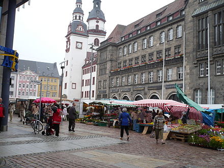 Chemnitz market square