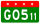 Китай Expwy G0511 подписать без имени.svg