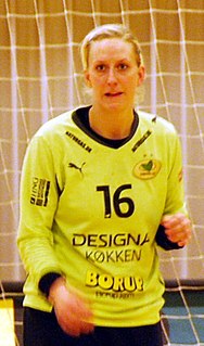 Christina Pedersen (handballer) Danish handball player