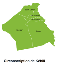 Carte de la circonscription.