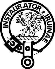 Wappenabzeichen des Clanmitglieds - Clan Forsyth.svg