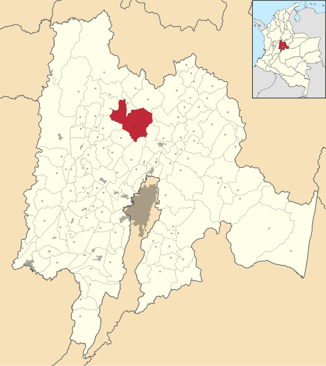 Pacho ubicada en Cundinamarca