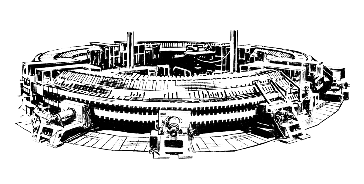 Ускоритель 9 букв. Формула синхрофазотрона. Синхрофазотрон Дубна 1949. Синхрофазотрон Дубна. Синхрофазотрон – 1957 г..