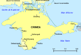 Repubblica di Crimea – Mappa