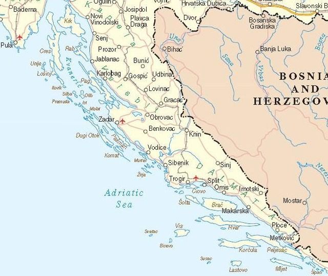 List of inhabited islands of Croatia Wikipedia