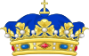 Crown of a Napoleonic Prince Souverain.svg