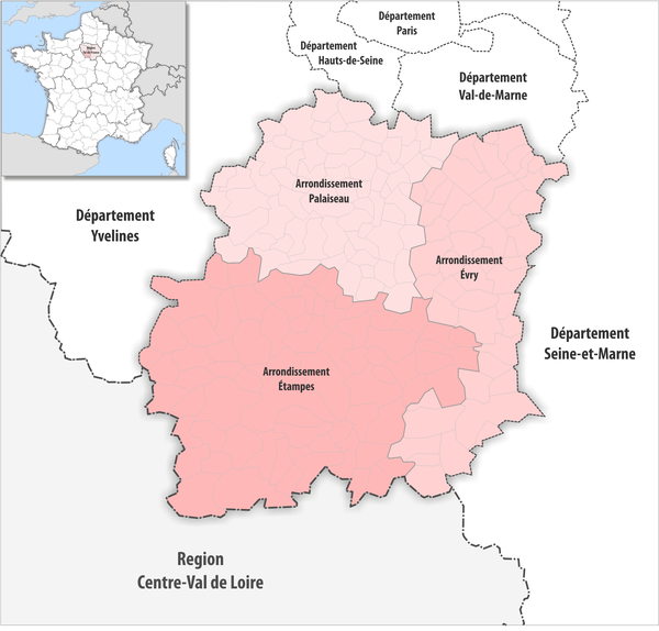 Arrondissements De L Essonne Wikiwand